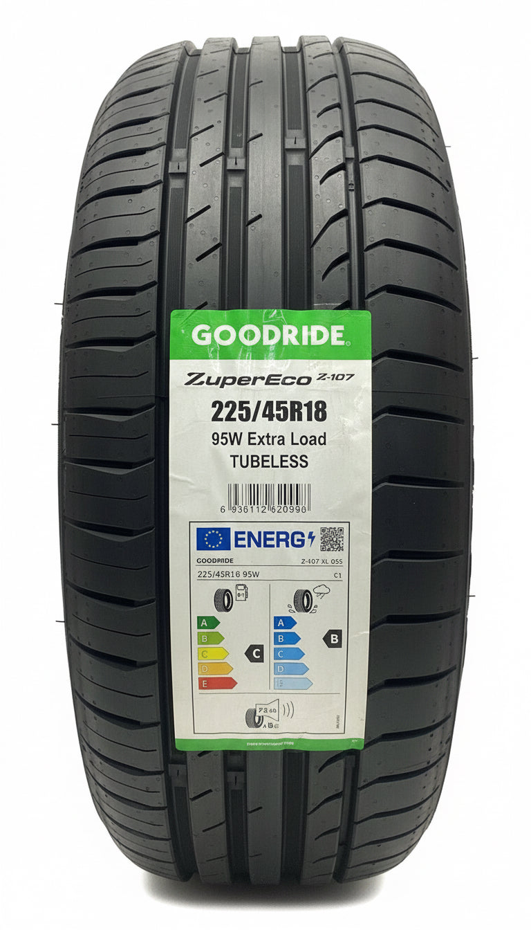 1 X 225 45 18 GOODRIDE 225/45R18 95W XL BRAND NEW TYRES C&B RATED TYRE 2254518