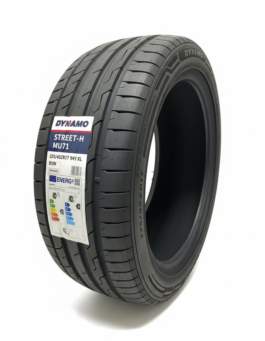 1 X 225 45 17 DYNAMO 225/45ZR17 94Y XL BRAND NEW HIGH QUALITY a RATED 2254517