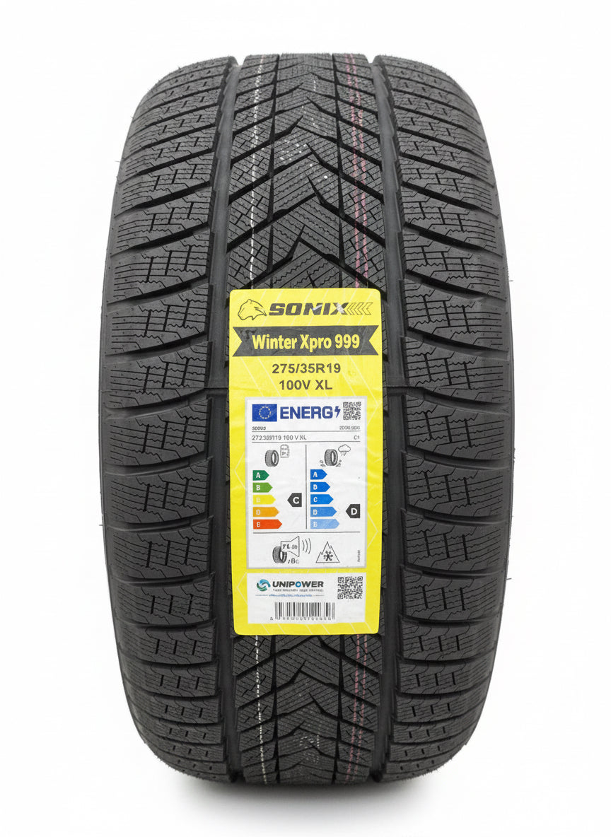 1 X 275 35 19 SONIX WINTER 275/35R19 100V XL BRAND NEW M+S TYRE 2753519 ❄️