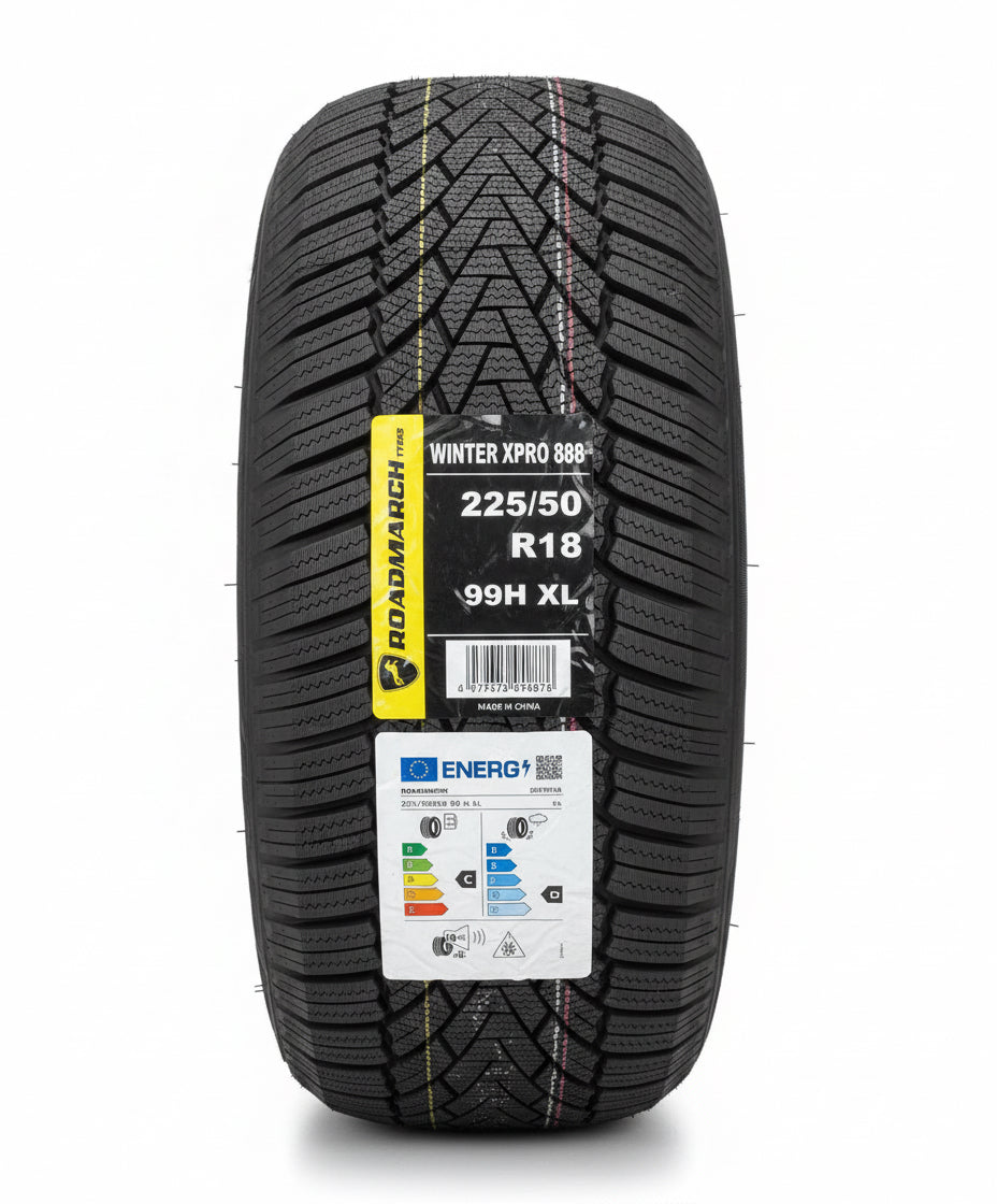1 X 225 50 18 ROADMARCH WINTER M+S 99H XL 225/50 R18 BRAND NEW TYRE 2255018 ❄️