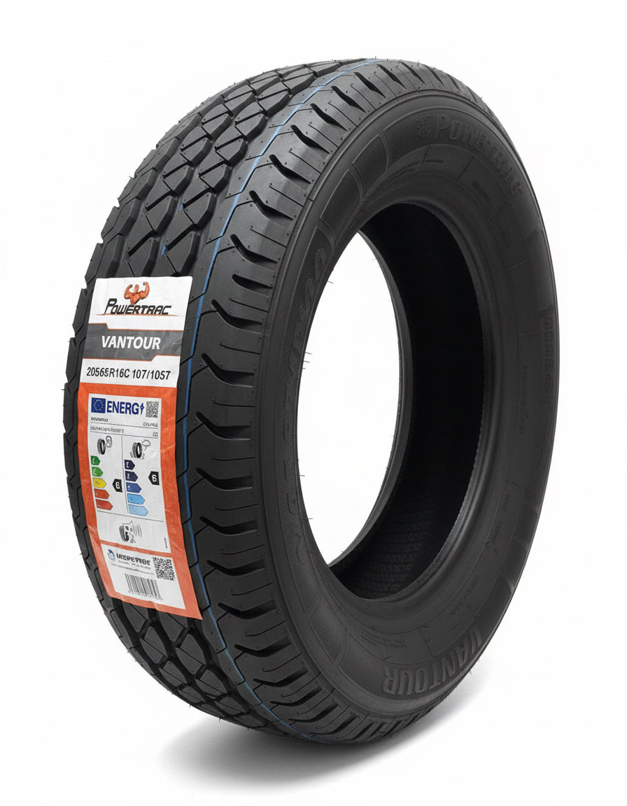 1 X 205 65 16C POWERTRAC COMMERCIAL 205/65R16C 107/105T 8PR C & B RATED 2056516