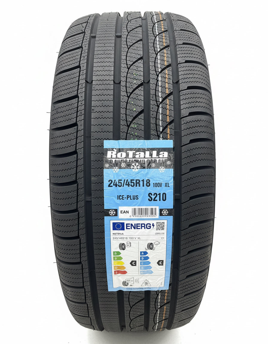 1 X 245 45 18 ROTALLA WINTER TYRES M+S 100V XL 245/45R18 BRAND NEW TYRE❄️2454518