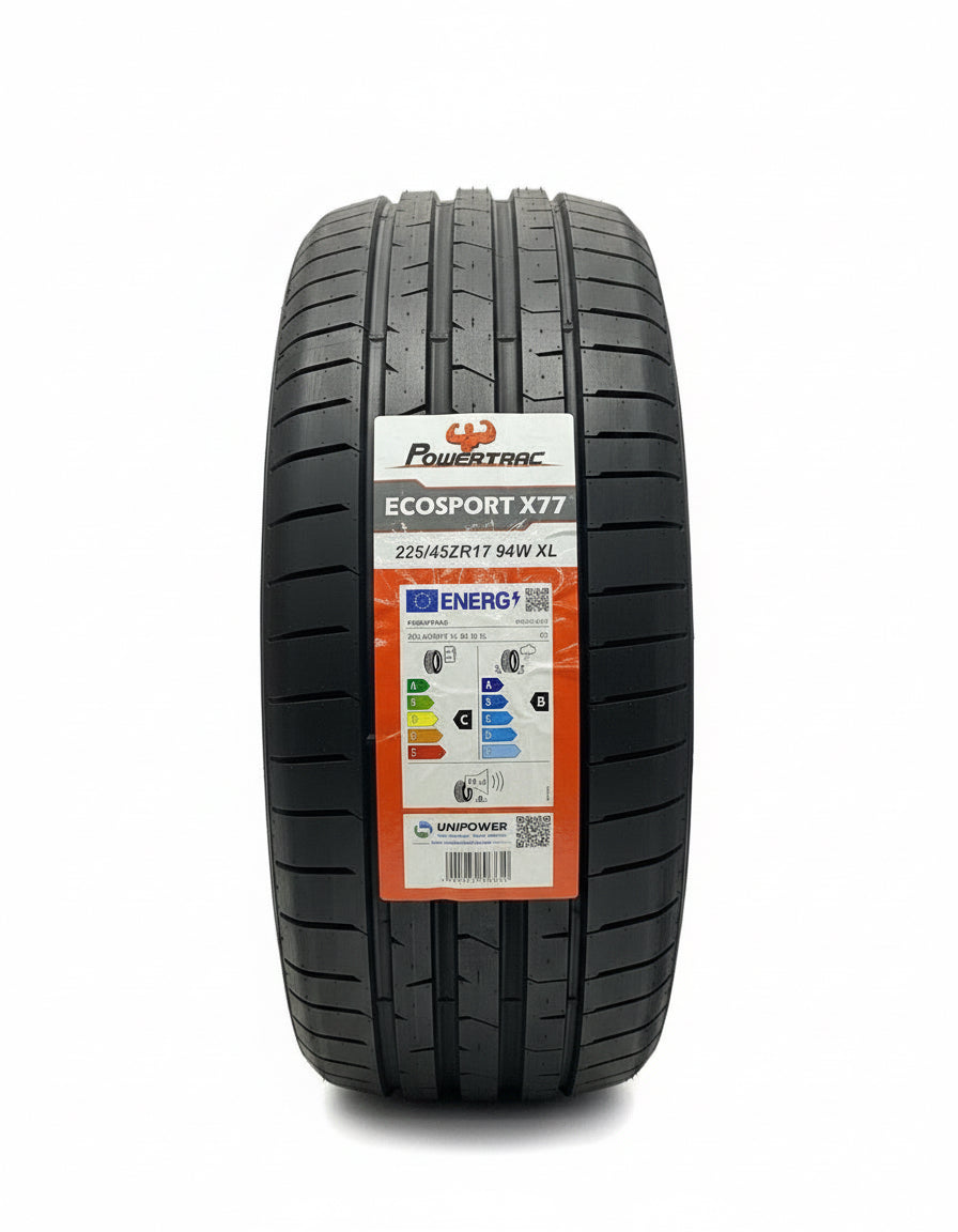 1 X 225 45 17 POWERTRAC ECOSPORT 225/45ZR17 94W XL BRAND NEW TYRE 2254517