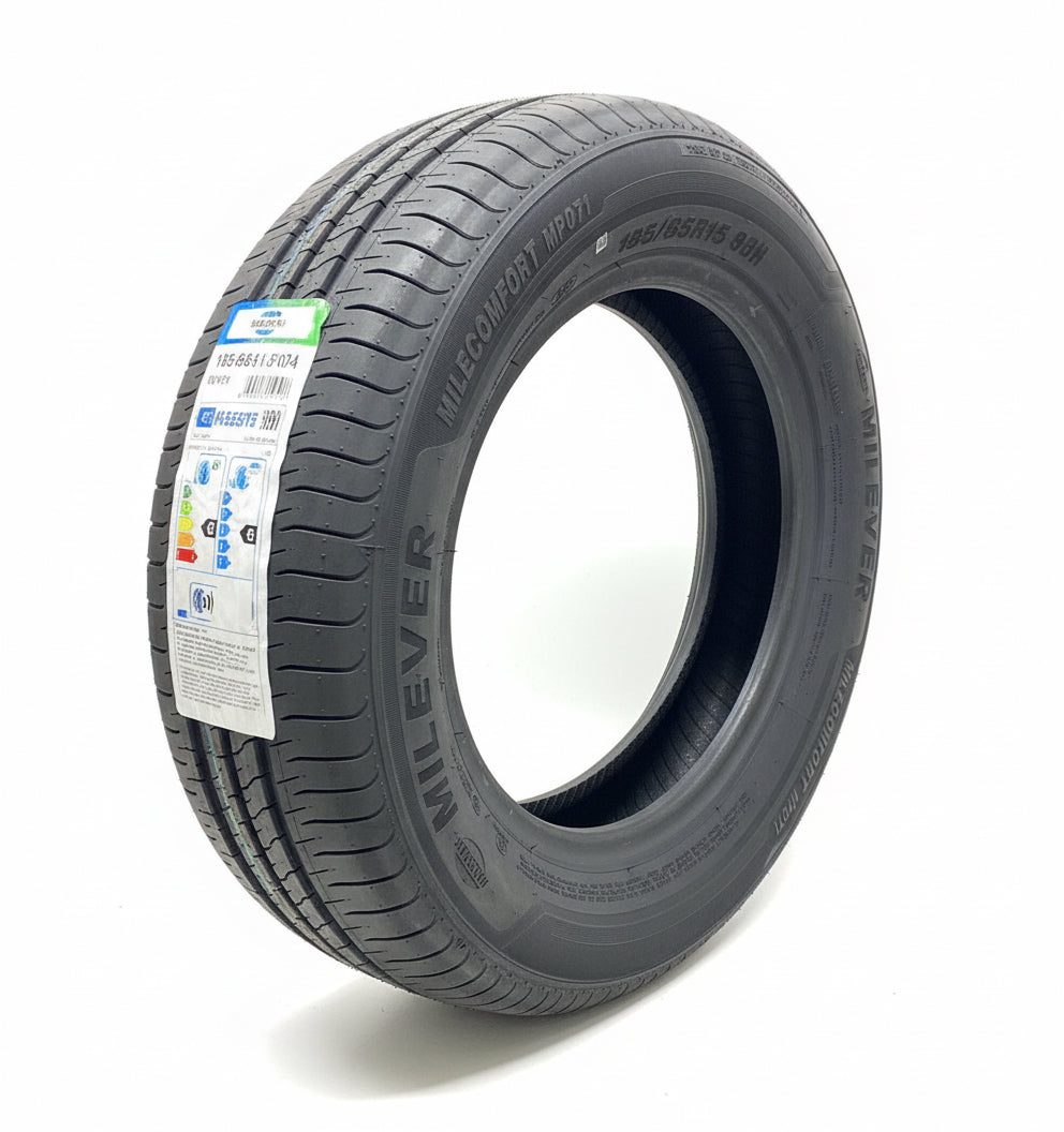 1 X 185 65 15 MILEVER 185/65R15 88H BRAND NEW HIGH QUALITY TYRE 1856515