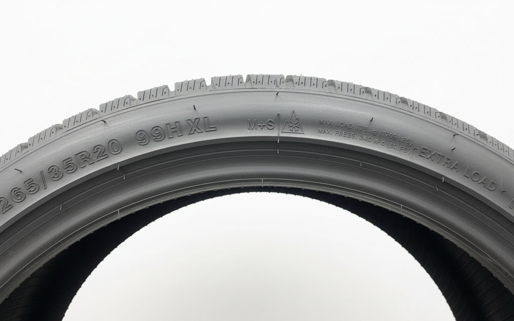 1 X 265 35 20 SONIX WINTER 99H XL 265/35R20 BRAND NEW M+S TYRE 2653520 ❄️