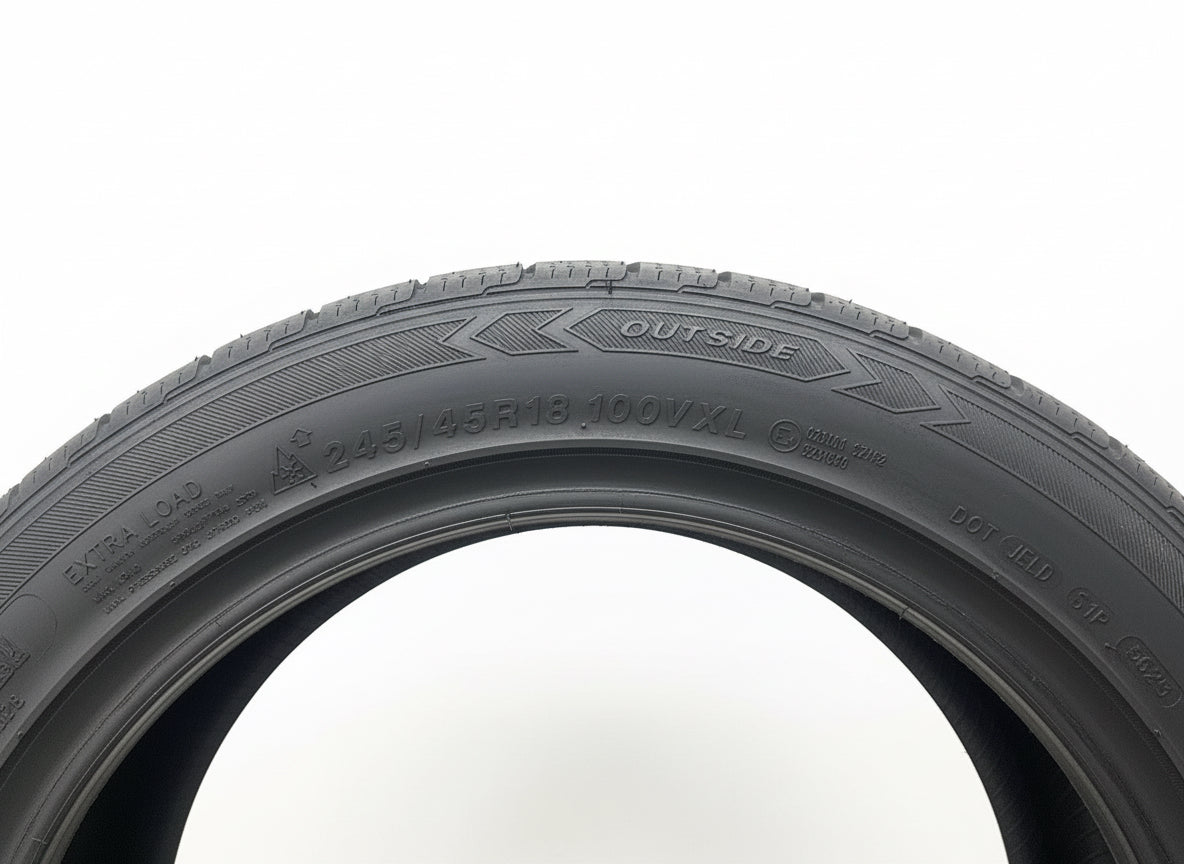 1 X 245 45 18 ROTALLA WINTER TYRES M+S 100V XL 245/45R18 BRAND NEW TYRE❄️2454518