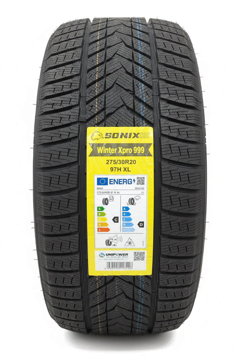 1 X 275 30 20 SONIX WINTER 97H XL 275/30R20 BRAND NEW M+S TYRE 2753020 ❄️