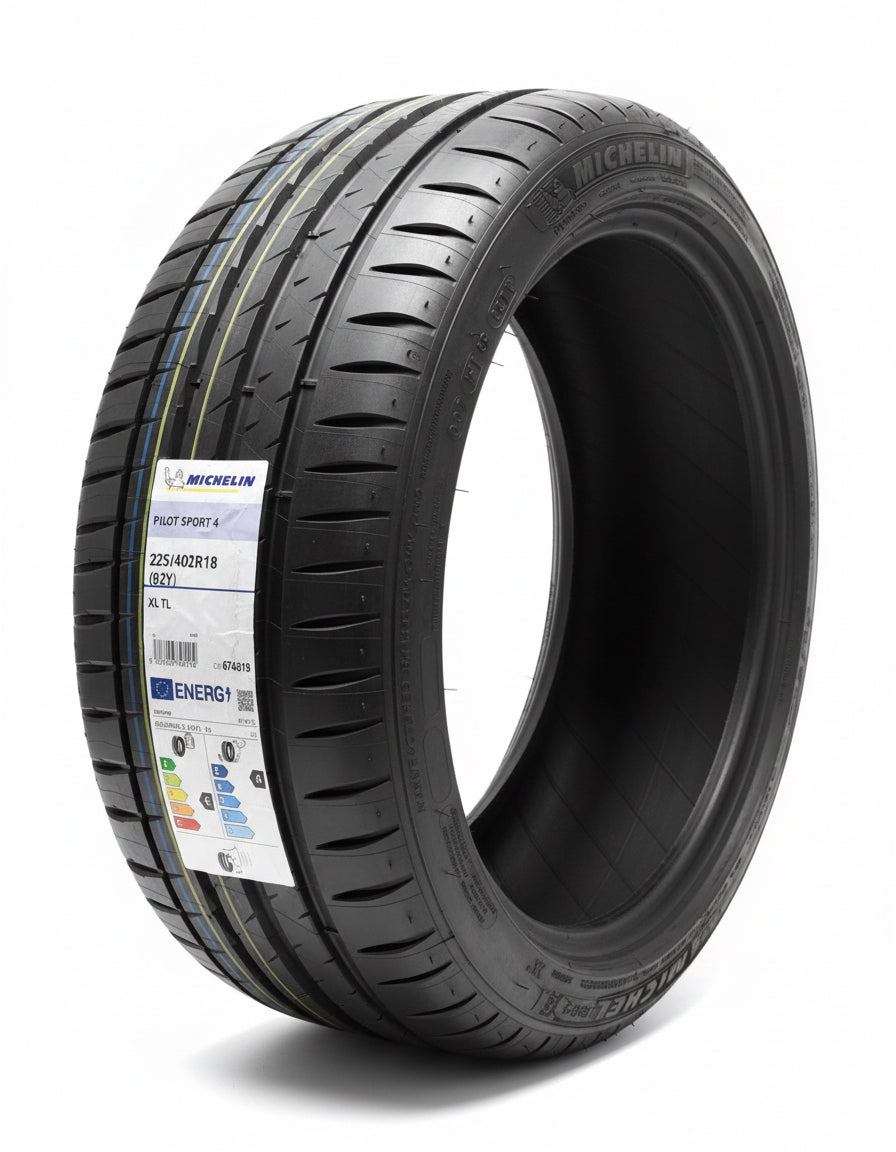 1 X 225 40 18 MICHELIN PILOT SPORT 4 92Y XL 225/40ZR18 BRAND NEW TYRES 2254018