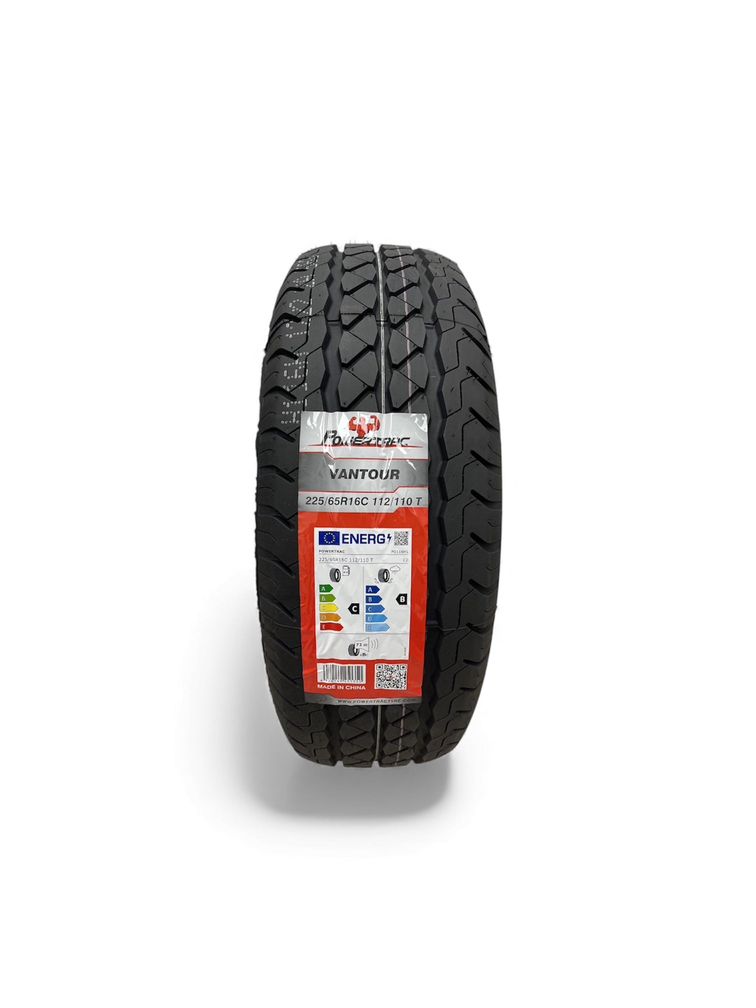 225/65R16C POWERTRAC 112/110T BRAND NEW TYRE C B LABEL