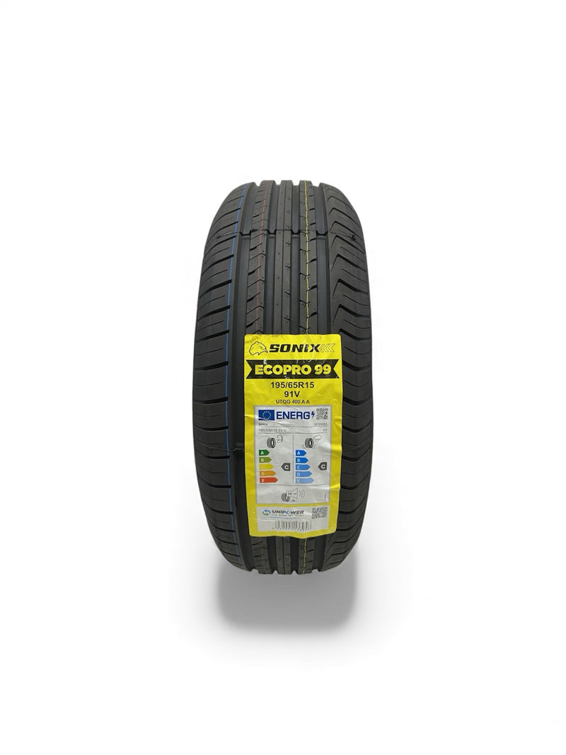195/65R15SONIX ECOPRO 91V TYRES  BRAND NEW M+S TYRE
