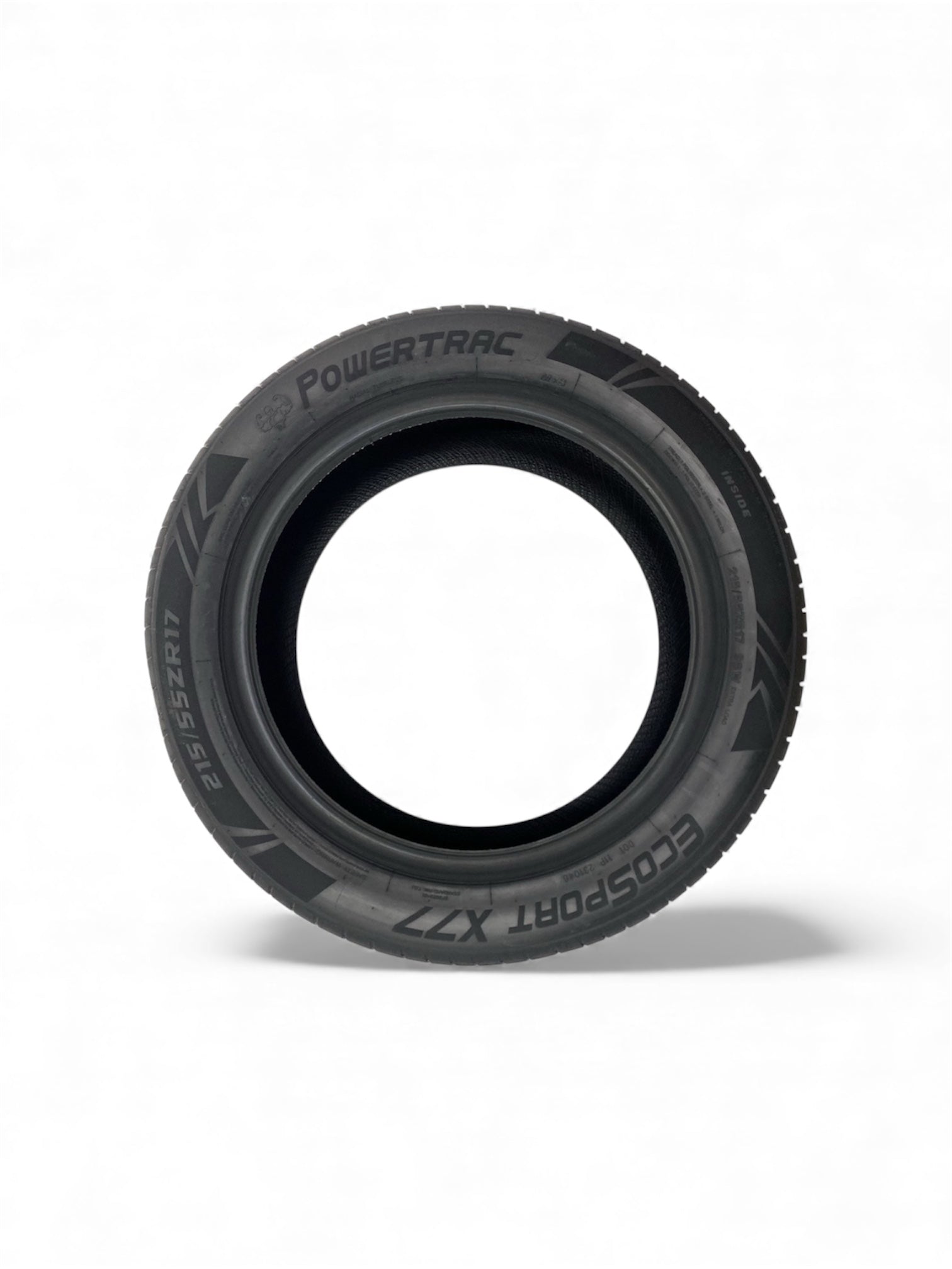 215/55R17 POWERTRAC ECOSPORT 98W XL BRAND NEW M+S TYRE C B LABEL