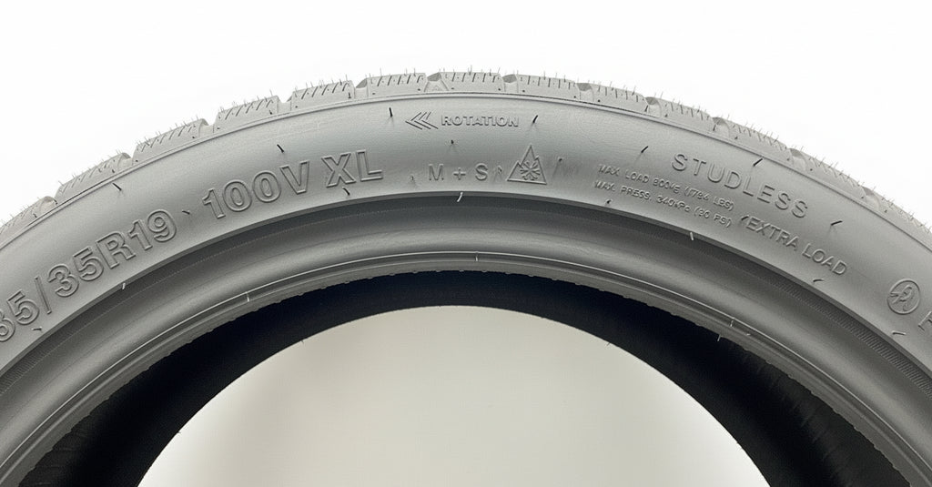 1 X 275 35 19 SONIX WINTER 275/35R19 100V XL BRAND NEW M+S TYRE 2753519 ❄️