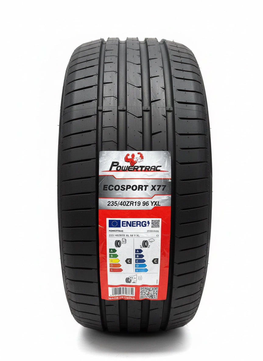 1 X 235 40 19 POWERTRAC ECOSPORT 235/40R19 96Y XL BRAND NEW TYRE M+S 2354019