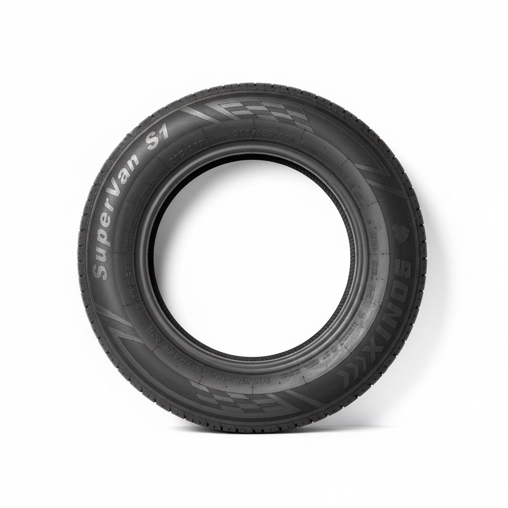 1 X 205 65 16C SONIX 107/105R COMMERCIAL 205/65R16C BRAND NEW C & B RATED TYRE