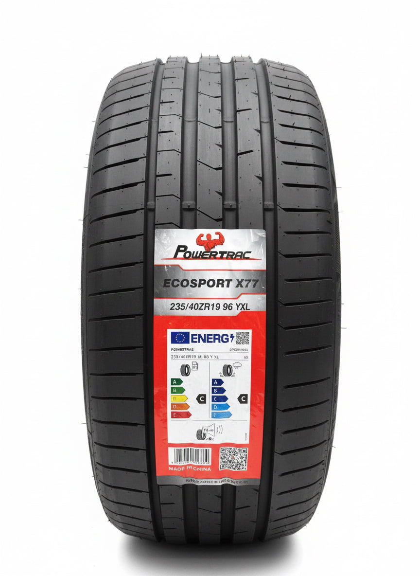1 X 235 40 19 POWERTRAC ECOSPORT 235/40R19 96Y XL BRAND NEW TYRE M+S 2354019