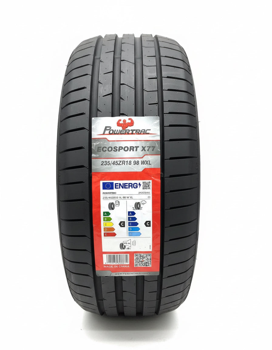 1 X 235 45 18 POWERTRAC ECOSPORT 235/45R18 98W XL BRAND NEW TYRE M+S 2354518